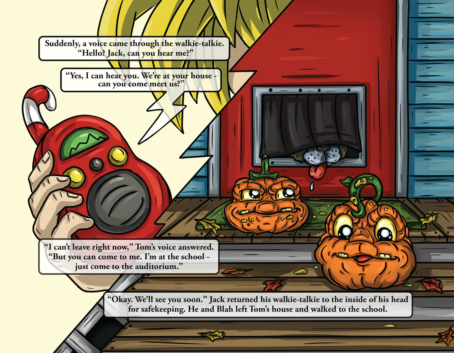 The Pumpkin Wizard: Meets Mr. S