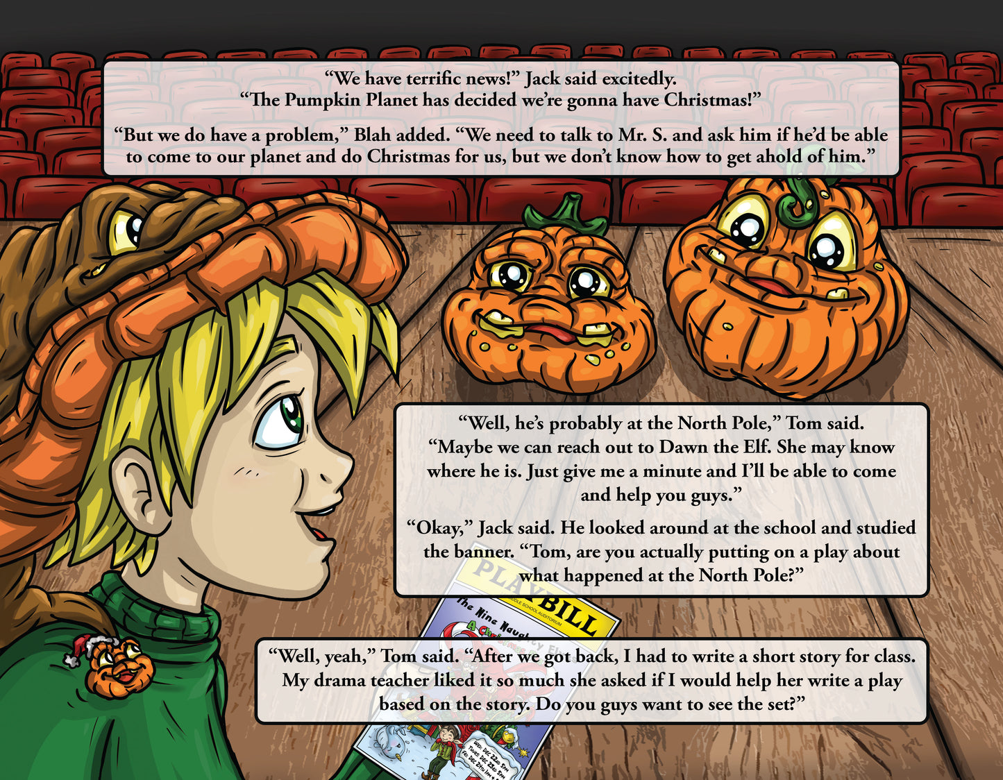 The Pumpkin Wizard: Meets Mr. S