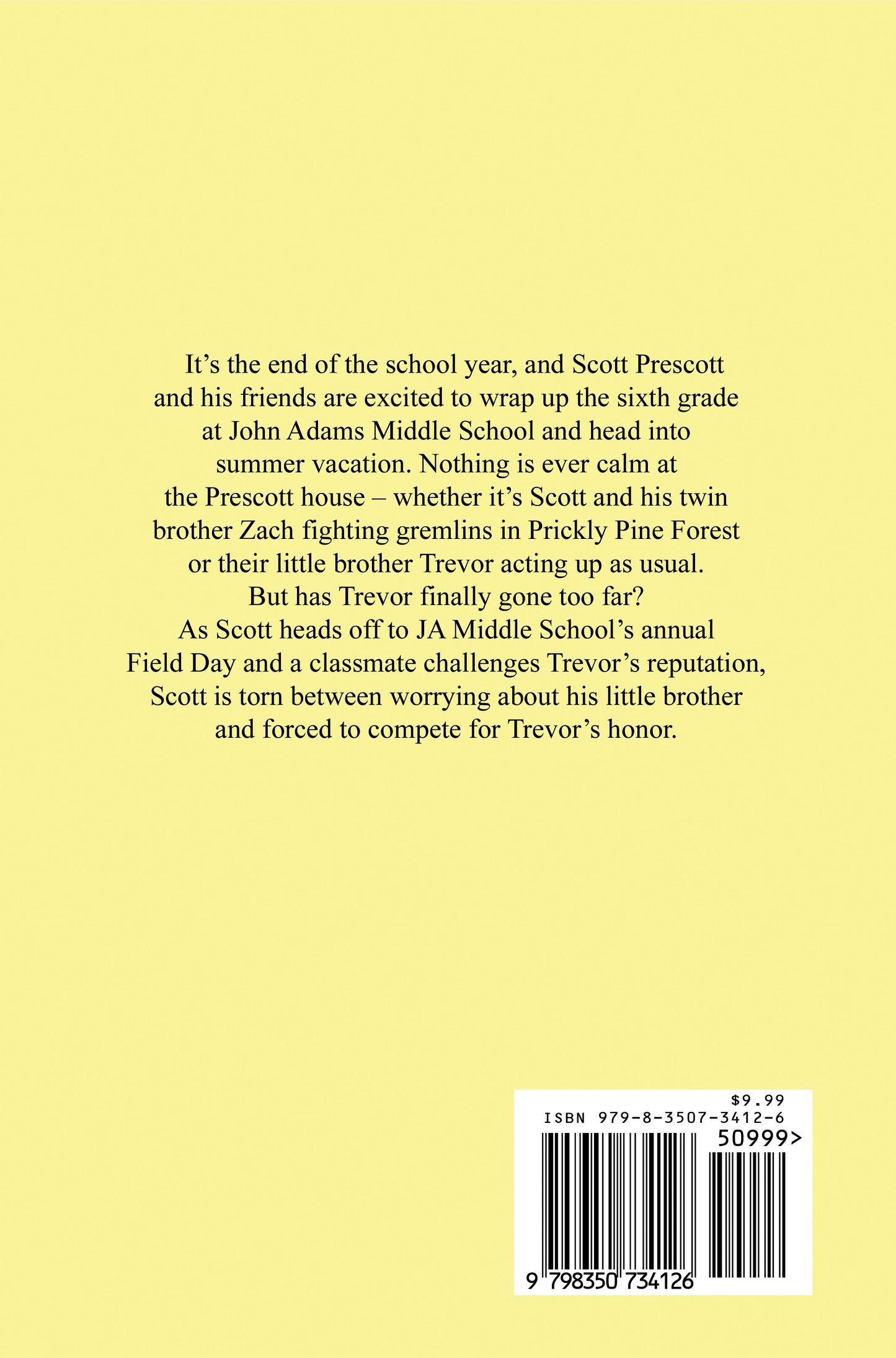 Book 6 - Cul-de-Sac Kids: Field Day