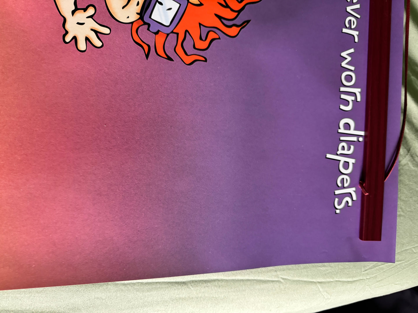 The Rugrats Movie Poster 1998 - 27x40 DS Signed By Tara Strong - Dil Pickles