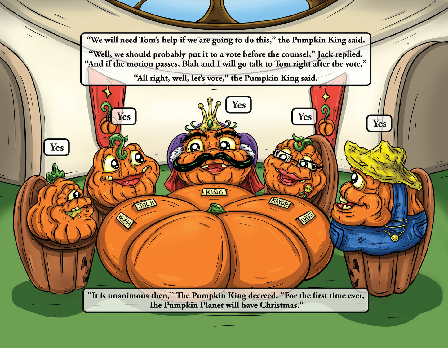The Pumpkin Wizard: Meets Mr. S