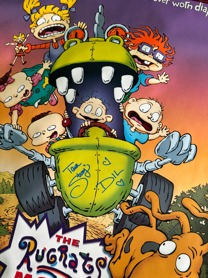 The Rugrats Movie Poster 1998 - 27x40 DS Signed By Tara Strong - Dil Pickles