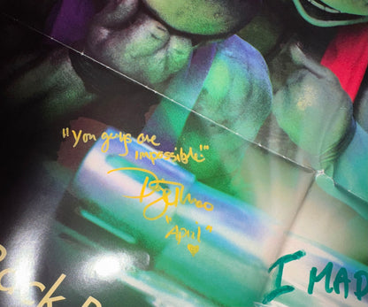 TMNT 2: Secret of the Ooze Movie Poster Original DS Folded 27x41 Cast Signed X10 W/COA