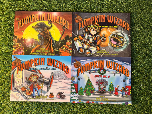The Pumpkin Wizard Series All Four Books.