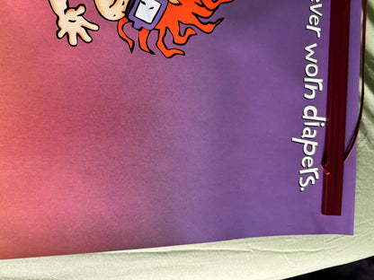 The Rugrats Movie Poster 1998 - 27x40 DS Signed By Tara Strong - Dil Pickles