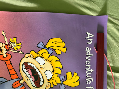 The Rugrats Movie Poster 1998 - 27x40 DS Signed By Tara Strong - Dil Pickles