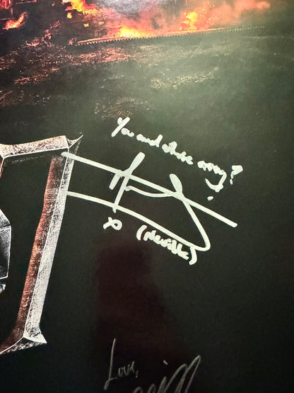 Harry Potter & the Deathly Hallows: Original Movie Poster 27x40 DS Cast Signed 11X W/COA