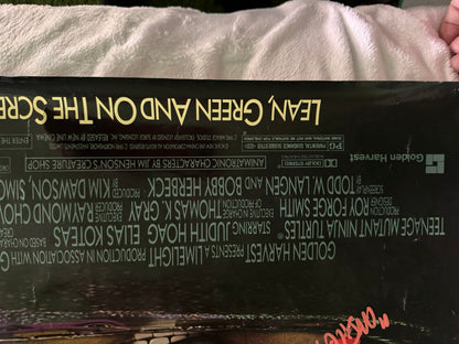 Teenage Mutant Ninja Turtles 1990 movie poster original SS 27x40 Cast Signed X9 W/COA