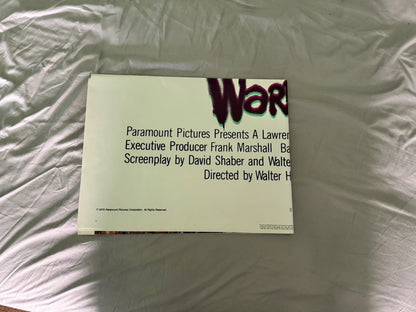 The Warriors 1979 Original Movie Poster 27x41 Cast Signed X9
